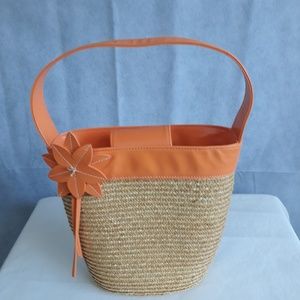Tan/Orange Handbag